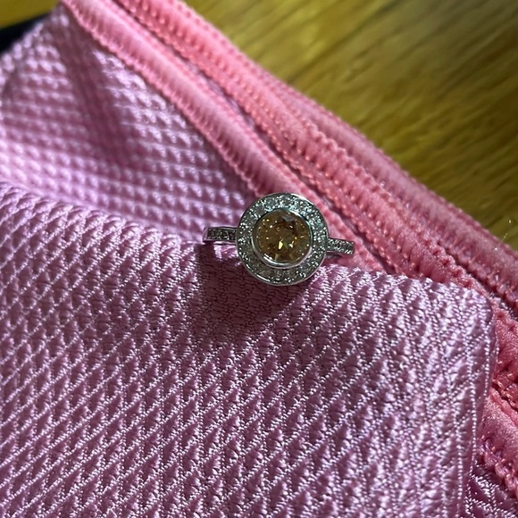 Jewelry - 11. Yellow gemstone ring